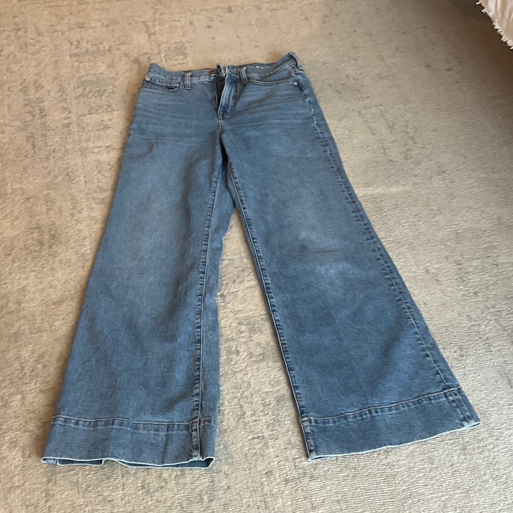 J. Crew Blue Flare & Wide Leg Jeans